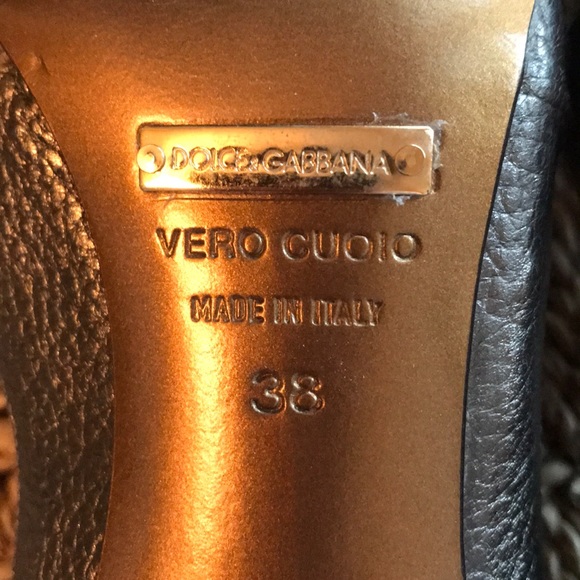 Dolce & Gabbana metallic pumps - Picture 6 of 6